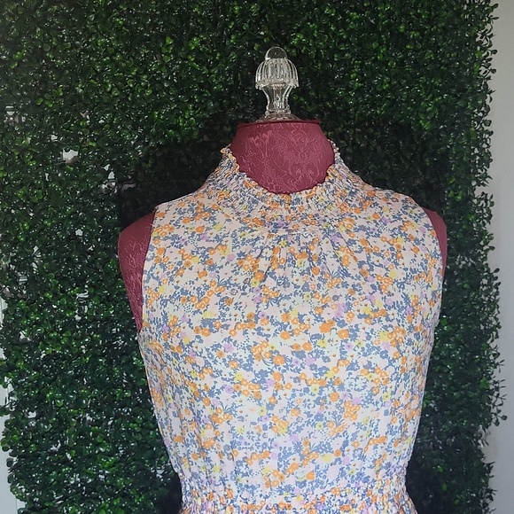 Rare Editions Floral Ruffle Dress - Multicolor - Picture 2 of 4